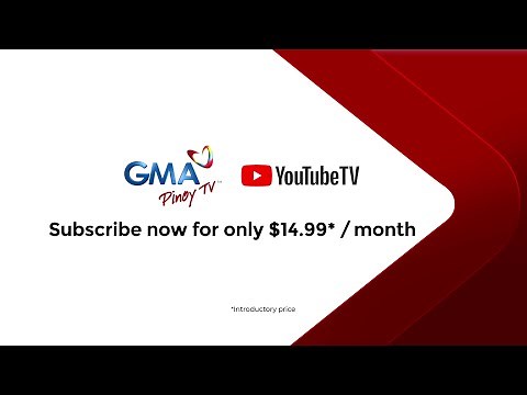 GREAT NEWS: GMA's international channels are now streaming on YouTube TV!