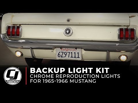 1965-1966 Mustang Install | Backup Light Kit