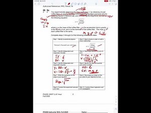 PH205: LINEARIZATION TABLE AND PROPAGATION OF ERROR