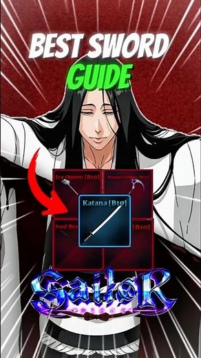 BEST Sword Guide In Sailor Piece #roblox #sailorpiece