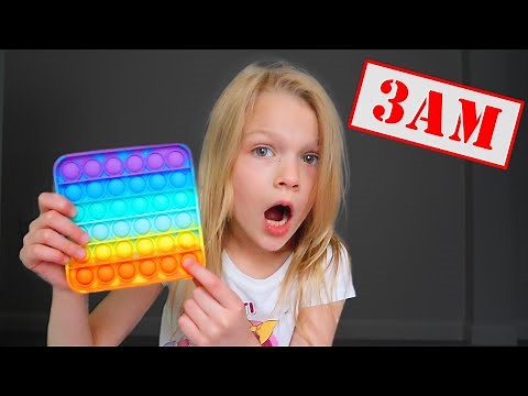 Don't Play with Haunted Fidget Pop It at 3AM at My PB and J House!