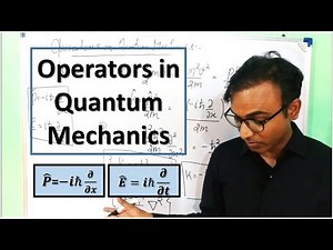 Operators in Quantum Mechanics For Engineering Physics and B. Sc. Physics Students.