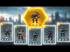 War Robots Gameplay | Best Robots, Meta Builds & High Damage Matches!