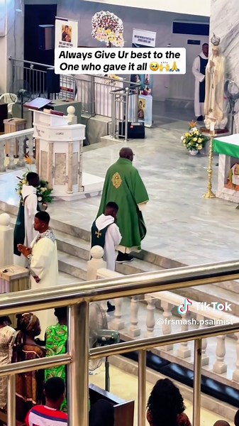 Choir Singing Holy Mass Songs on Sunday | Catholic Church TikTok