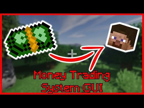Minecraft Bedrock | Money Trading System Tutorial