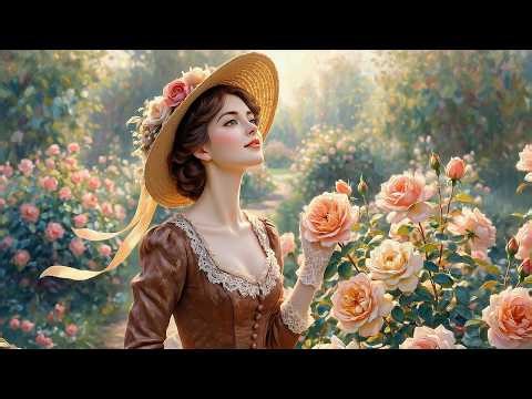 Visual Poem | Claude Monet | Morning in the Rose Garden | Relaxing Classical Music