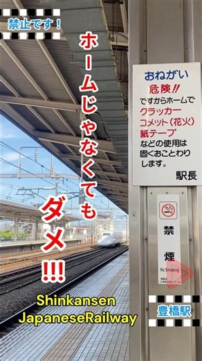 👉 “お見送り文化”の名残が残る豊橋駅🚅#JR西日本#JR東海