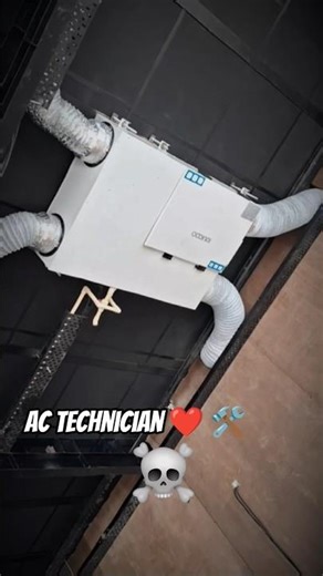 tecnician work everyday fixing 🛠🚩#acmechanic #technicalskills #interiordesign #repair #installation