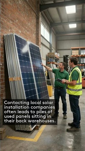 FREE POWER HACK: HOW TO FIND CHEAP USED SOLAR PANELS TODAY