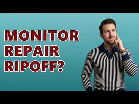 How Much Is It To Fix A Broken Monitor Screen?