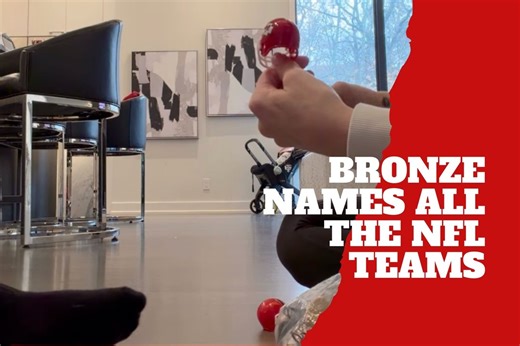 Brittany Mahomes shares an adorable video of Bronze naming every NFL team with sweetness and ease