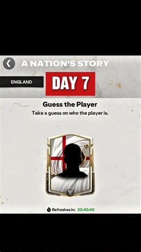 England Nation Story day-7😍 #fcmobile #shorts