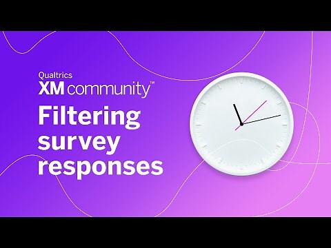 2 Minute Tips: Filtering Survey Responses