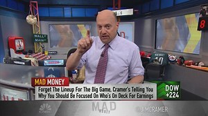 Cramer breaks down the Super Bowl of earnings