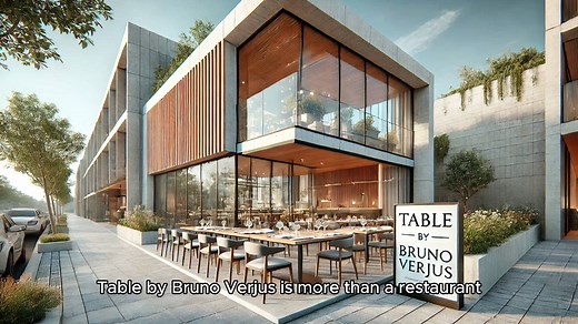 Table by Bruno Verjus- A Culinary Symphony of Art