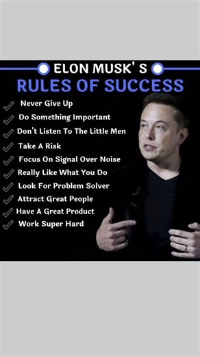 Elon Musk’s powerful rules of success that can change the way you think, work, and achieve.