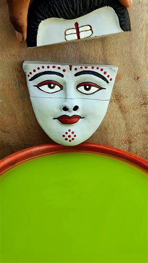 Hanuman Ji 🧡 & Shiv Ji 🔱 Beautiful Clay Art Modification! #shorts #clayart
