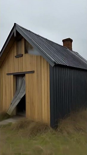 Tiny Shed to LUXURY Cabin! 🏚️✨ The Most Satisfying Modern Transformation You’ll See Today! 🌲💎house