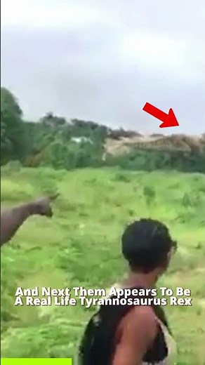 Unbelievable Encounter: Real T-Rex Caught on Camera! 😱🦖 #RealTRex #DinosaurSighting