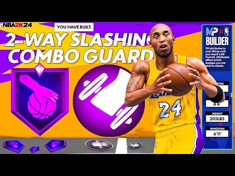 Creating the Ultimate 2-Way Slashing Combo Guard Build in NBA 2K24!