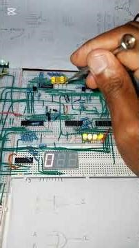 Logic operations by the computer🖥🧮 #electronics #engineering #diy #electronic #4BitComputer