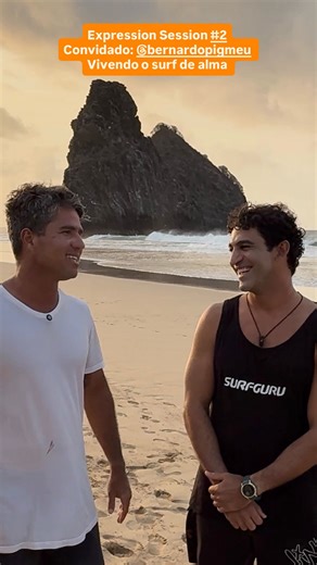 Surfguru Oficial on Instagram: "Nesse episódio do Expression Session trocamos uma ideia com @bernardopigmeu freesurfer e ex-integrante da elite mundial de Surf (Championship Tour). @luizhadad conversou sobre temas que interessam a todo surfista: o atual momento da carreira do pig, conquistar a liberdade de viajar pra lugares incríveis, viver o surf de alma e não ter mais a pressão das competições. Pig continua quebrando, pegando altos tubos em ondas pesadas, principalmente na praia do Francês, o