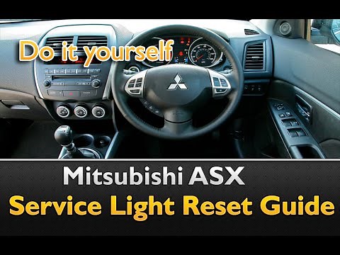 Mitsubishi ASX: Service Light Reset Guide