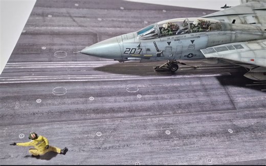 田宫Tamiya 1/48 F-14A Tomcat"雄猫"重型舰载机模型制作(幻灯片)