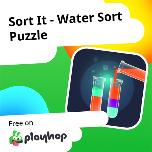 Sort It - Water Sort Puzzle: Play Online For Free On Playhop