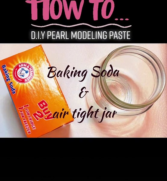 Beautiful modeling paste #beautiful #diy #modelingpaste #howto #instagram #insta #bakingsoda #schoolglue #acrylicpaint #metallic