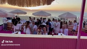 Beachside Party at Sunset: A Vibrant Summer Celebration