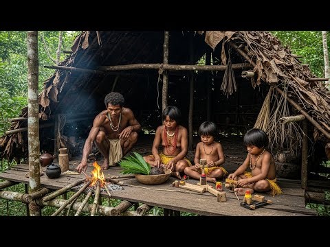 Inside the Amazon: How the Korowai Tribe Family Survives Without Modern Life