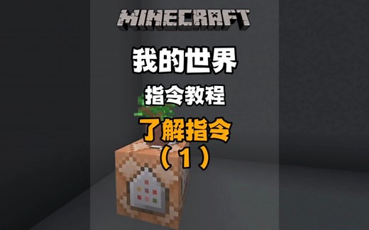 我的世界指令教程（1）