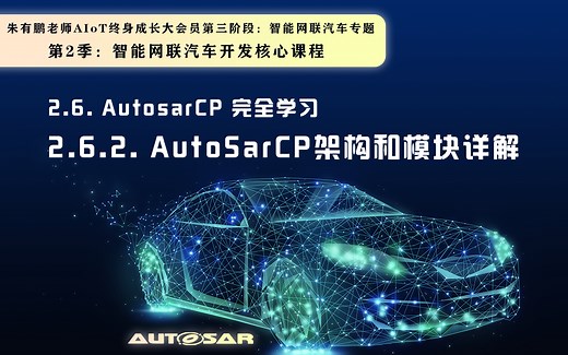 【AutosarCP完全学习】2.6.2.AutoSar CP架构和模块详解