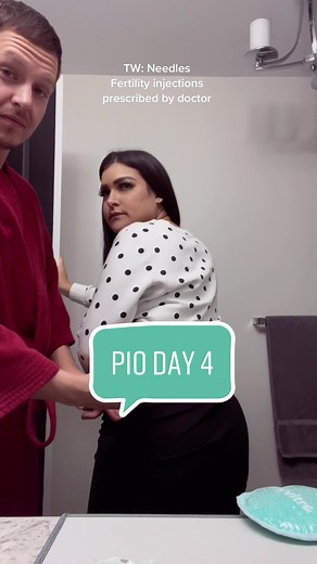 Now that we have done PIO for the last few days here are some tips that have helped make it tolerable… *Ice for 15 minutes before *Warm injection up with body heat *Massage area after *Use heating pad at bedtime *Apply BioFreeze as needed #makingbabymcgowan #ttc #ttcjourney #ttccommunity #ttctiktok #ttcbaby1 #ivf #ivfjourney #ivfwarrior #ivfstory #transfer #freshtransfer #pio #pioinjections #infertility #infertilityawareness #fyp