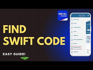 How To Find Yes Bank SWIFT Code !
