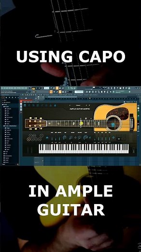 Using Capo in Ample Guitar #flstudio #musicproduction