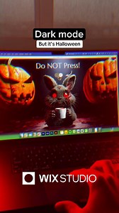 13 shares | Dark mode, activated  | Wix Studio | Facebook