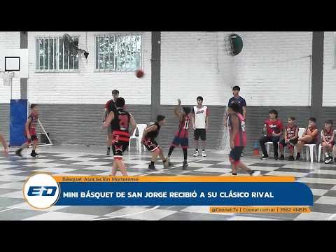 MINIBASQUET : San Jorge recibió a su clásico rival
