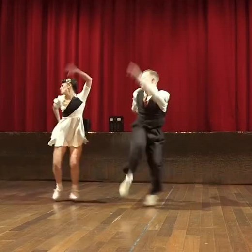 Happy Dance Performance with Dazzling Moves