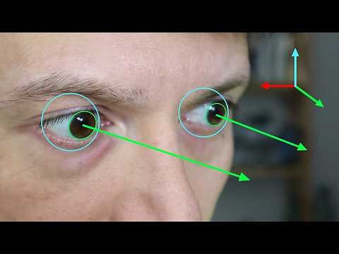 3D Eye Tracking on a Webcam