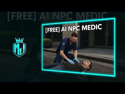 [FREE] 🤖 FiveM AI NPC Medic | Optimized + Configurable | ESX + QBCore | MJ DEVELOPMENT