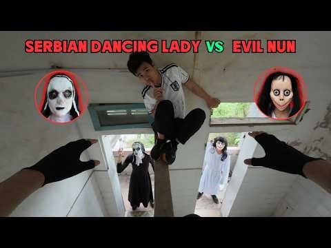 SERBIAN DANCING LADY VS EVIL NUN ESCAPE 3.0 | HORROR VIDEO | HORROR POV