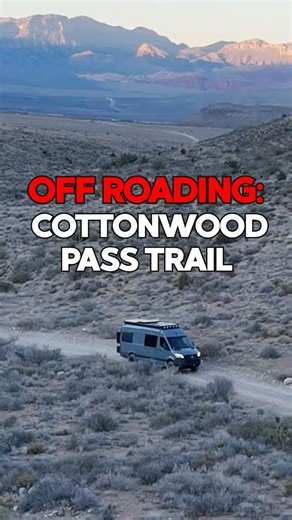 Vanlife Off Roading from Vegas to Pioneer Saloon (Cottonwood Pass Trail)