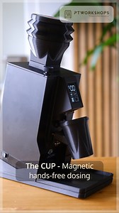 THE CUP • Eureka Mignon • Floating Fork Holder Portafilter Espresso Dosing Cup Hands-free • Inclined/angled With Trigger Button Switch •58mm - Etsy