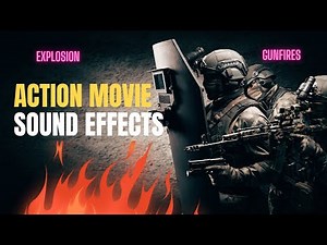 Hollywood Action Movie Sound Effects| Explosions, Guns, Helicopters