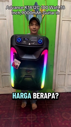 Speaker Bluetooth K1812-C: Solusi Audio Berkualitas Tinggi