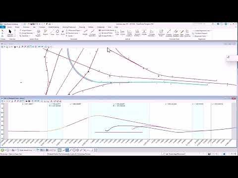 OpenRoads Designer 2024: Multiple Profiles