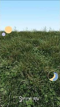Create 3D Grass Fields in Seconds - Maya Tutorial #3d #3dart #3dmodeling