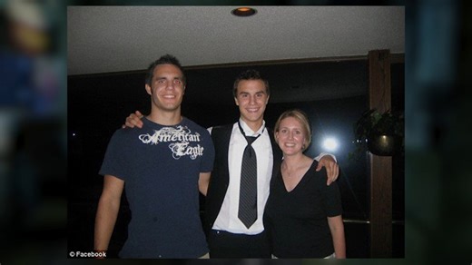 He crashed through a 25th-floor window - the wife who claimed self-defense had a darker history